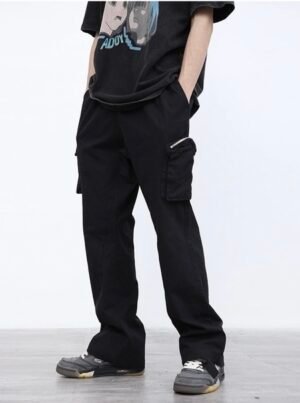 Utility Flare 3D Pockets Cargo Pants