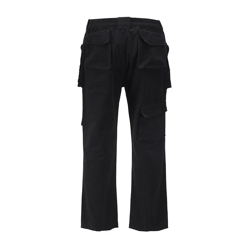 Technical Cotton Cargo Pants (Black) – DC Clothing